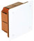 Electraline 60407 Flush-Mounted Distribution Box for Masonry - 90 x 90 mm