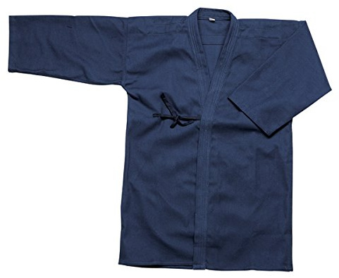 Ace Martial Arts Supply Kendo Jacket, Kendo Gi, Keiko Gi. (Navy Blue, 6.5)