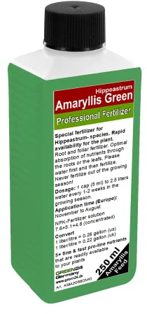 GREEN24 Engrais amaryllis Engrais liquide HIGHTECH pour le temps sans fleurs 250ml