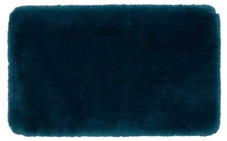 Gözze - Deluxe Badteppich mit extra hohem Flor, 100% Polyester (Mikrofaser), Mit Antirutschbeschichtung, 70 x 120 cm - Lagune