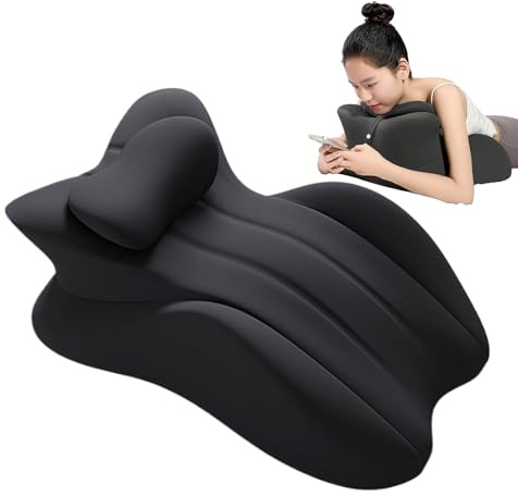 Cuscino a per dormire, cuscino di supporto inclinato in memory foam, lavabile, terapeutico per sollevare le gambe della schiena, cuscini post per letto, hotel, area di riposo