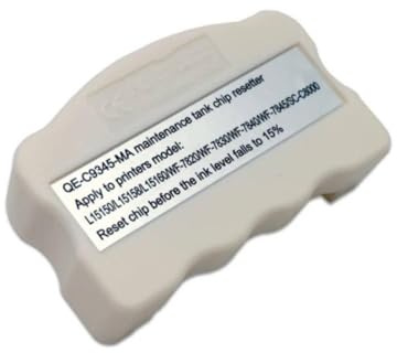 VJZYUTSW Ripristino del chip a scatola di inchiostro compatibile per stampanti L8050 L8168 L8188 L8160 L8180 L5150 L5160 L18050 Modello C9345 Strumento di manutenzione