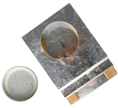 Alimentatore per apicoltura Strumento per apicoltura Attrezzatura per bere in acciaio inossidabile Distributore d ' acqua Strumento per apicoltura Adatto per l ' alimentazione alveari regolabili