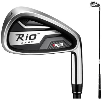 Hierro de golf #7 de 28 grados para hombres y mujeres, mano derecha de acero/eje de carbono (con eje de carbono S)
