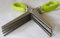 NEW HERB CUTTERS SCISSORS 4 STAINLESS STEEL MULTI BLADES FINELY CHOPS HERBS UBL
