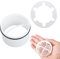 Filtre à Cheveux + Tuyau Plongeur pour Douche – Compatible avec Les systèmes de vidage 6960, 6963, 6961, 6962 – adapté aux siphons de Douche
