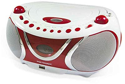 Metronic 477117 - Radio con Lector de CD, MP3 y USB [Importado de Francia]