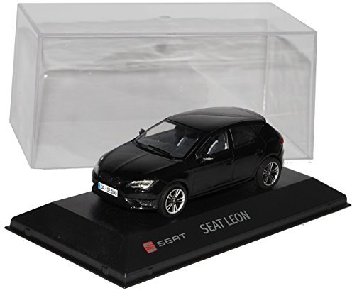 Seat Leon Cupra 280 Schwarz 5 Türer 3. Generation 2012-2020 1/43 Modellcarsonline Sonderangebot Modell Auto