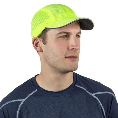 TrailHeads Performance Mens Running Hat - Lightweight, Quick Dry Workout Hats for Men - Athletic Sports Cap for Tennis, Gym