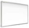 Allboards, magnetisches Whiteboard mit Expo-Alurahmen, trocken abwischbar und beschreibbar, wandmontierbar, 120 x 80 cm.