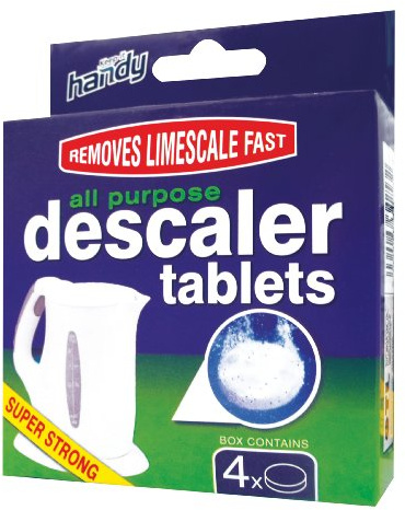 Keep-It Handy Descaler Tablets All Purpose Pack of 4 x 20g Tablets (Packaging May Vary)