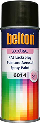 belton spectRAL Lackspray RAL 6014 gelboliv, glänzend, 400 ml - Profi-Qualität