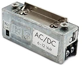 WITTKOWARE elektrischer Türöffner ohne Entriegelung, 6 bis 12V AC/DC, Schraublochabstand 52mm