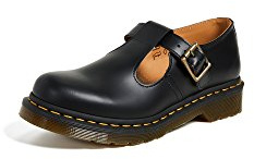 Dr. Martens Polley - Merceditas para mujer, Black, 37