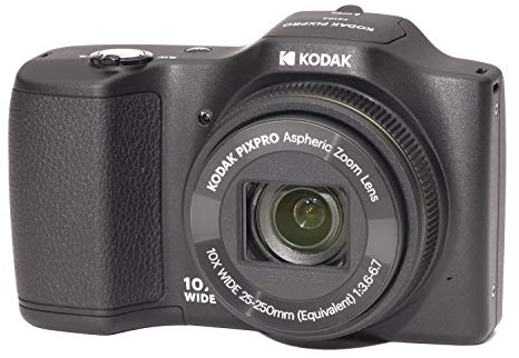 KODAK PIXPRO FZ102 Compact camera 16.15MP 1/2.3 CCD 4608 x 3456pixels Black PIXPRO FZ102, 16.15 MP, 4608 x 3456 pixels, CCD, 10x, HD, Black