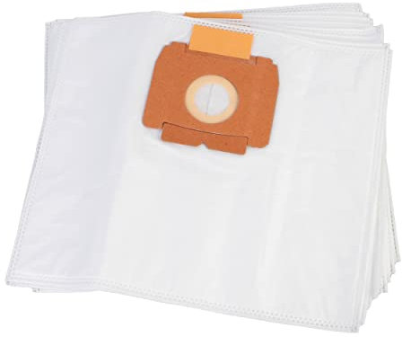 10 Staubsaugerbeutel passend für AEG Vampyr 4110 bis 4999, 5000 bis 5999, CE 2000, Vampyr CE Serie, Diamant, Ersatz für Swirl A07, AEG Größe 28