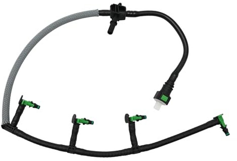 Hoypeyfiy Injector Fuel Return Leak Off Pipe Replacement for Ford Transit Mk7 Mk8 Transit Custom 2.2 1761934 BK2Q9K022AF BK2Q-9K022-AF 9801197080