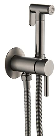 ZR98US Bidet Sprayer for Toilet, Wall Mounted Hot and Cold Bidet Faucet, Handheld Cloth Diaper Sprayer Kit