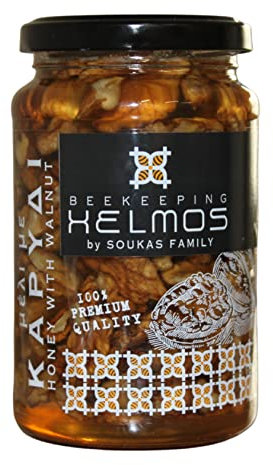 Helmos Miel Griega con Nueces 370 g