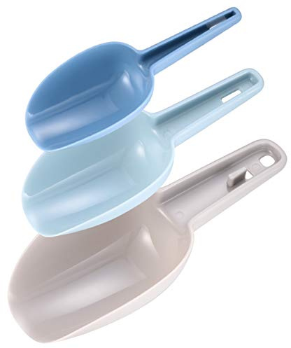 Plastic Ice Scoop Set, Sweet Scoops, Pet Food Scoop, Flour, Powders, Candy, Dog Poop, Canisters, Coffee Beans, Dry Feeder Bar Scooper Shovel