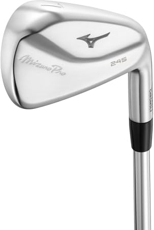 Mizuno Pro 245 Golf Iron Set 3-PW, Steel Right Hand | 8 pcs 4-GW (8X4G) | RH/Steel/Stiff