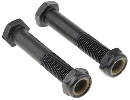 Folpus Le Matériel de Kingpin de de Camion de Skateboard de Remplacement 2pcs A Placé des Boulons de Vis de Longboard, M10 × 65mm