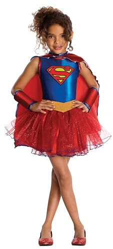 Rubies DC Comics Superheroes: Supergirl Costume Dress for Kids, Girl's Small