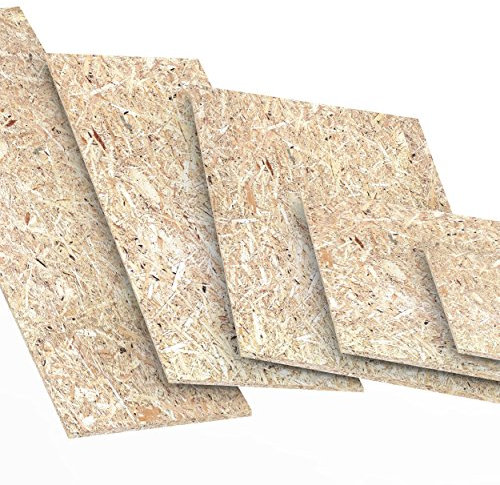 9mm OSB/3 Grobspanplatte Zuschnitt Größe: 200 x 100 mm Holz Platten Feuchtraum-geeignet nach DIN EN 300 Verlegeplatten Holzwerkstoff-Platten Spanplatten Länge bis 2000mm