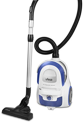 Ufesa AP5150 Aspirador sin Bolsa, 800 W, Filtro HEPA con Tecnología Aqua Filter, Tubo telescópico Ajustable