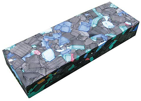 YATE Bogensport Zielscheibe Streifen Lamellen Target 80cm x 30cm x 7-9cm Nur 1,2kg Spannkraft bis 65 lbs für Indoor & Outdoor Waffensport Bogenschießscheibe Training leicht langlebig