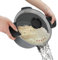 ROSSETTO Marmite à pâtes 28 cm Cuiseur à Pâtes avec couvercle verrouillable, 8 L Casserole Spaghetti Couvercle verre, Revêtement antiadhésif, Facile à nettoyer, Cuisine saine