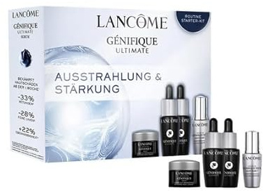 Lancôme – Génifique Ultimate Set – glans och förstärkning – 2 x Génifique Ultimate Serum 7 ml Advanced Génifique Light Pearl ögonserum 5 ml Advanced Génifique nattkräm 5 ml