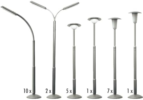Faller F180538 H0 - Set Lampioni Stradali