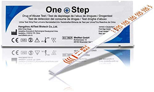 10 x Drug Testing Kits Cocaine Single Urine Test Strips - One Step