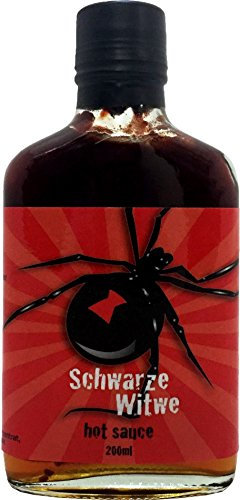 Schwarze Witwe Hot Sauce 229 000 Scoville - Black Widow - 200 ml
