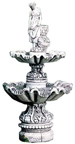Steinbrunnen Springbrunnen Brunnen Kaskadenbrunnen Zierbrunnen Beckenbrunnen Wasserspiel Figurenbrunnen Gartenbrunnen Höhe: 160cm