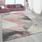 Paco Home Teppich Wohnzimmer Grau Weiß Rosa Pastell Dreieck Muster Vintage Design Kurzflor, Grösse:160x230 cm