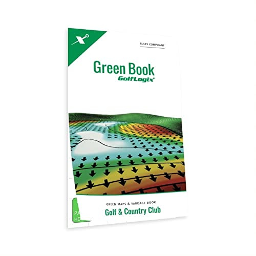 Golflogix Green Book, Palmer Legends Country Club - (Cherry Hills-Laurel Valley-Riley Grove) Course, 27 Holes - The Villages, Florida