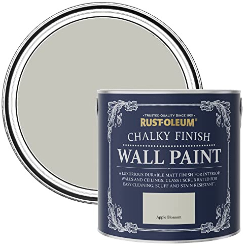 Rust-Oleum Light Green Matt Emulsion Wall Paint - Apple Blossom 2.5L