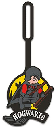 Lego Harry Potter 53249 Étiquette de sac en silicone Harry Potter Quidditch pour voyage, valise, sac à dos, sac de plage d'été