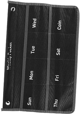 WATIIFUFU Wall Hanging Calendar Pocket Organizer Bag Made of Non-woven Fabric with Easy to Install Design, Stylish and Practical for Home and Office Use, Tidy and Organized Storage Solution