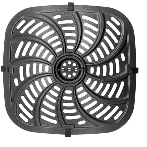 Sartén de repuesto para freidora de aire TurboTouch Easy View de 8 cuartos de galón, adecuada para cocinar varios alimentos como filetes, pescado, verduras y más