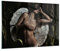 Bilder auf Glas 100x70cm Glasbild Engel Schönheit Körper Groß Wanddeko Bild im Glas Schlafzimmer Küche Deko Wandbilder Dekoration Wohnzimmer Modern Wall Decor Wand Kunstdruck Art GAA100x70-0225