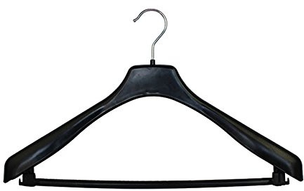 Tuta da sackobuegel grucce plastica nero metallo grucce filo Hose antiscivolo 41 cm, 20