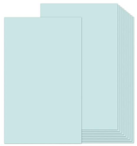 Goefun Blue Cover Stock 8.5x14 Thick Paper 100 Sheets, 80lb Blue Heavyweight Legal Cardstock Printer Paper For Arts and Crafts, Brochures, Posters