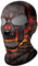 ShopINess 3D-Sturmhaube Totenkopf Unisex Zwei Loch Sturmhaube für Erwachsene für Motorrad Sport Partys Halloween und Karneval (DE/NL/SE/PL, Alphanumerisch, Einheitsgröße, Burning)