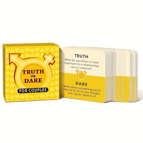 ZoraYorce Verità o dovere per coppie, amanti del gioco di carte, gioco da tavolo, coppie ubriache, gioco di bere, carta, Natale, Halloween, Ringraziamento, regalo