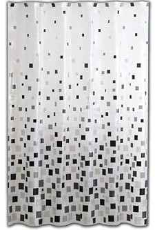 Apollo Shower Curtain PEVA Mosaic, Multi-Colour, 180x180x0