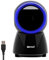 LENVII Desktop Freisprech Barcode Scanner,Omnidirektionaler QR Code lesegerät 1D/2D/QR Code Scanner Kabelgebunden USB Barcodescanner für Windows Mac OS Linux PC