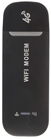 Adaptador de Red USB 4G LTE Router Inalámbrico WiFi Hotspot Módem Stick, 300 M BPS, Cobertura Superior, Función de Compartir, Plug and Play, Admite hasta 10 Usuarios de WiFi,